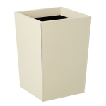   Gio waste paper baskets by GioBagnara ivory