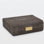 Aerin CHOCOLATE SHAGREEN  