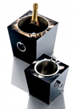 ¸     Horn & lacquer by Arcahorn Livorno Champagne cooler & ice bucket