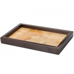  Horn & lacquer by Arcahorn Tray with Wenge wood trim