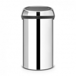   TOUCH BIN 60  Brilliant Steel  