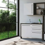 Colavene Smartop мебель раковина постирочная комната шкаф для встраивания стиральной и сушильной машин