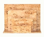Wood Collection деревянные аксессуары для рабочего стола держатель для бумаг вертикальный Карельская берёза