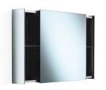 Зеркальный шкаф с перекатной дверцей настенный PIKA Lineabeta