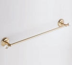 Аксессуары для ванной с кристаллами Swarovski Rifles полотенцедержатель золотой