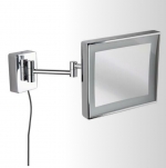 Alex Nicol косметическое зеркало с подсветкой LED настенное прямоугольное с увеличением 1х3