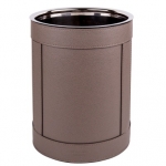    Rotondo waste paper basket by GioBagnara Smoke