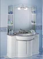Мебель для ванной умывальник с зеркалом Eurodesign Hilton 1