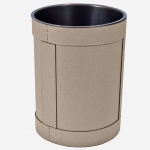    Rotondo waste paper basket by GioBagnara Mud