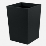   Gio waste paper baskets by GioBagnara Black 