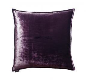   Deluxe.  Liquid Velvet Cusion-Plum