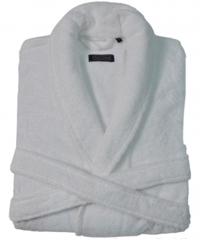Халаты Одежда для бани и сауны. Халат CHICAGO (MASAL) (S; M; L; XL) белый от Casual Avenue