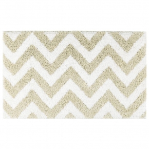 .  61101 Linen Chevron White/Linen LCG-630-WHL