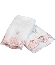 . Комплект полотенец для лица и рук Marielle Розовый от Blumarine art.78638-02