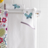 Текстиль для детей: полотенца, халаты, постельное бельё и др.. Полотенце банное Butterflies BEM-109-BUT-W