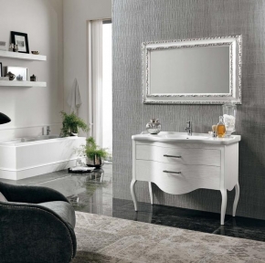 Мебель для ванной комнаты. Eban Sonia 108 мебель для ванной Bianco
