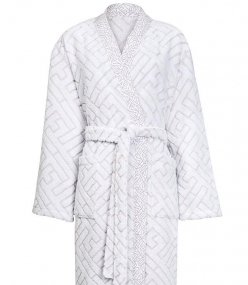 Халаты Одежда для бани и сауны Deluxe. Халат женский кимоно (S; M; L) Lacelogo Grege (Лейслого Греж) от Kenzo