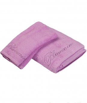 Полотенца хлопковые Deluxe. Комплект полотенец 1+1 Top Model Розовый от Blumarine Art.78572-02