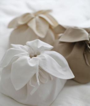 . Маленькая сумка Тюльпан лен от Catherine Denoual Maison