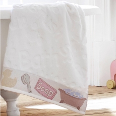 Текстиль для детей: полотенца, халаты, постельное бельё и др.. Полотенце банное Bathtime BBH-109-W