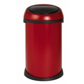 .   Brabantia Touch Bin® 50  Deep Red -