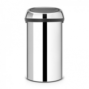 .   TOUCH BIN 60  Brilliant Steel  