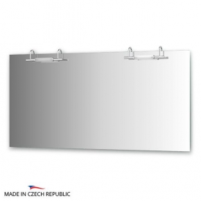 Зеркала для ванной. Зеркало с 2-мя светильниками 160 W 150х75 cm ELLUX Spiros SPI-A2 0218