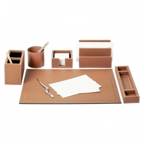 .      Phil office accessories, brown by GioBagnara