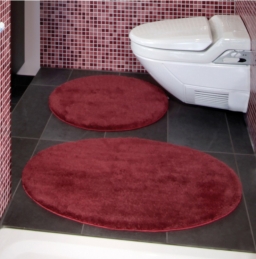 Коврики для ванной на заказ из Германии индивидуального дизайна и размера. Sylt коврик для ванной комнаты круглый Nicol