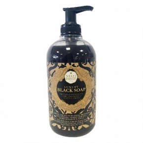 . NESTI DANTE Luxury BLACK Soap жидкое мыло с углём чёрное 500 мл