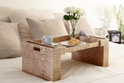 . Wood Collection деревянный столик для постели Ясень Tamo Ash