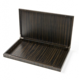 . Wood Collection Box деревянная шкатулка для iPad и пультов Эбеновое дерево Dark большая