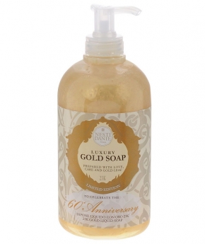 . Nesti Dante Anniversary Gold Soap Luxury Жидкое мыло Юбилейное золотое 500 мл