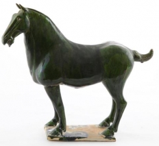 . Лошадь керамическая (синяя)
