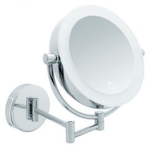 . Tokio XXL зеркало косметическое настенное с подсветкой и увеличением 5х10 двухстороннее аккумулятор