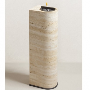   Deluxe.    Nobble Marble Standing Ashtray