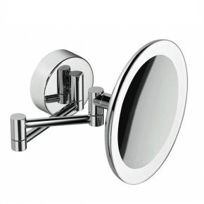 . COLOMBO зеркало косметическое настенное с LED подсветкой и увеличением x3 B9751	