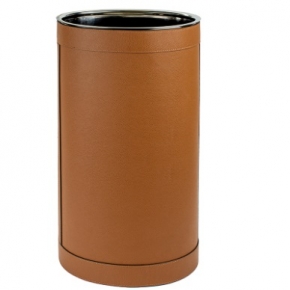   . GioBagnara Crosby Oval Umbrella Stand     Tobacco 