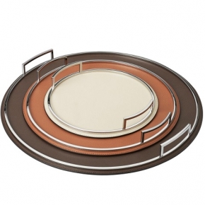 .    Defile round trays by GioBagnara