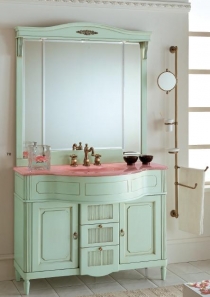 Мебель для ванной комнаты. Мебель для ванной Eurodesign умывальник с зеркалом Luigi XVI 4