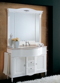 Мебель для ванной комнаты. Мебель для ванной Eurodesign умывальник с зеркалом Luigi XVI 6