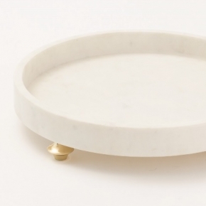 .   Quintessential Tray-Circle-White