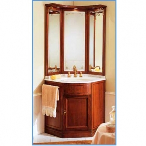 Мебель для ванной комнаты. Мебель для ванной умывальник с зеркалом  Eurodesign IL BORGO 9