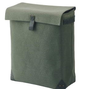 . Arian корзина для белья зелёная прямоугольная с ручками 75 литров двойная