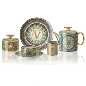 . Rosenthal Versace Сервиз чайный Барокко Мозаик на 6 персон 15 предметов, фарфор