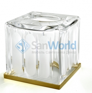 Montblanc Crystal хрустальная салфетница куб