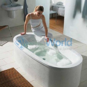 Bette Steel Oval 6774 Plus Ванна 190x90x45 см с шумоизоляцией, с покрытием Glaze Plus, цвет: белый