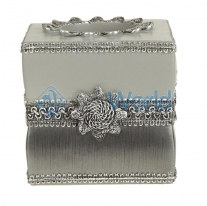    () Braided Medallion Silver 11166E-SLV