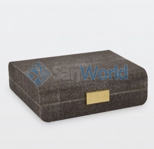 Aerin CHOCOLATE SHAGREEN  