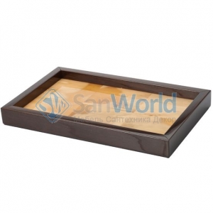  Horn & lacquer by Arcahorn Tray with Wenge wood trim